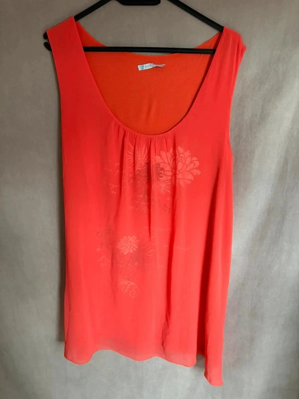 Tunique corail taille 52